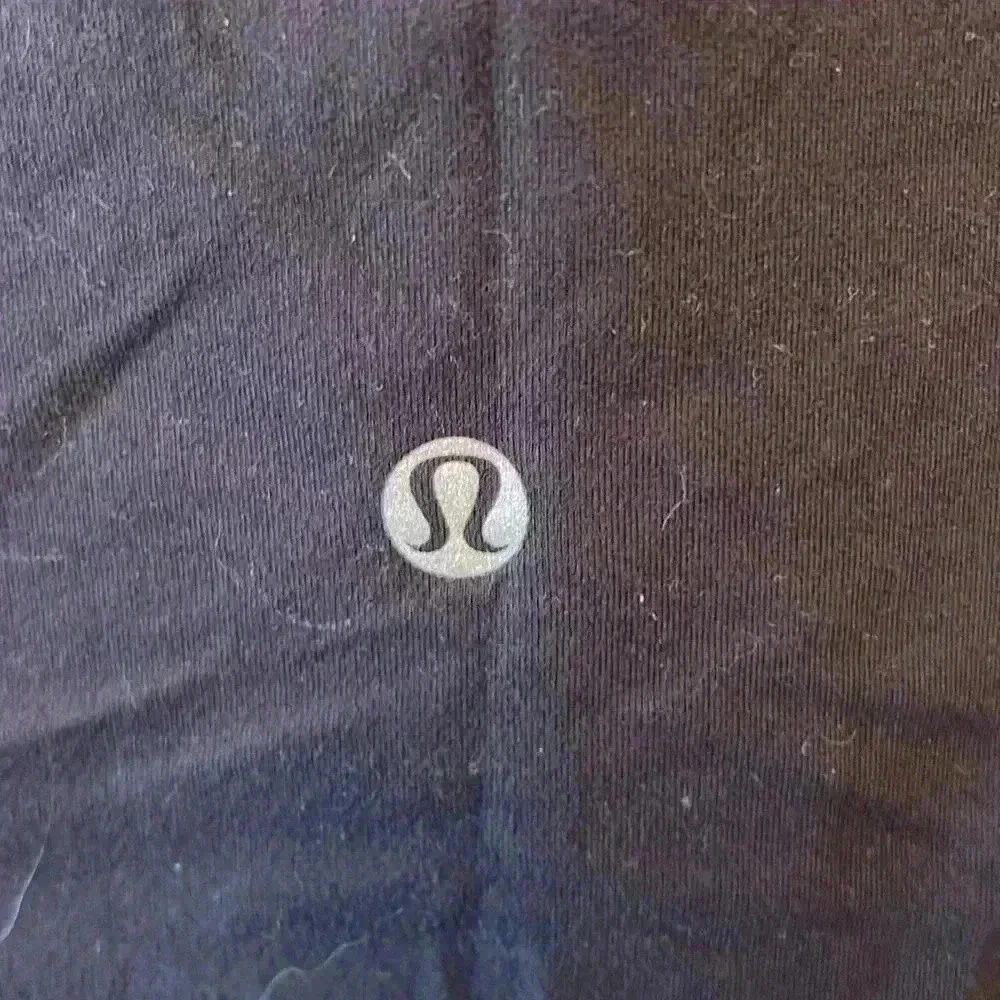 Lululemon Run: First Base Tank Micro Macro Black Heathered Black-Sz Unknown